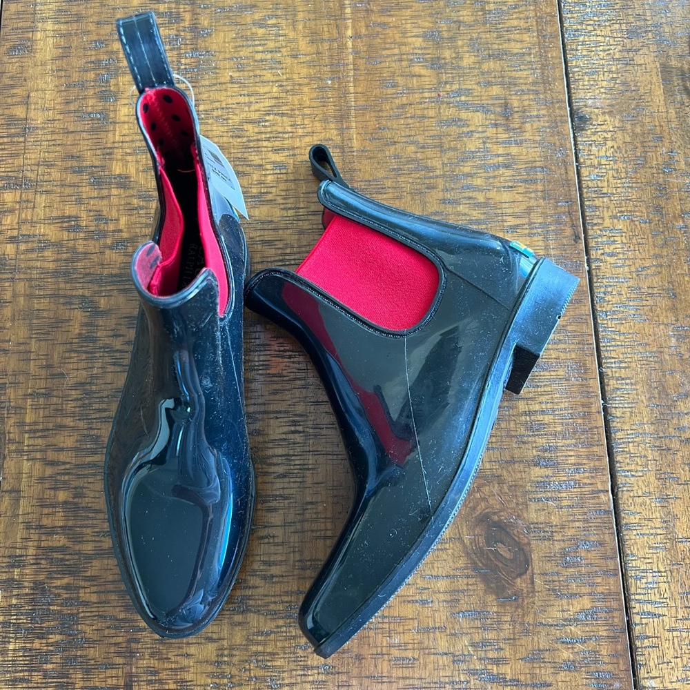 Ralph Lauren ankle rain boots